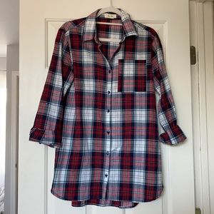 Love Notes Long-Sleeved Flannel